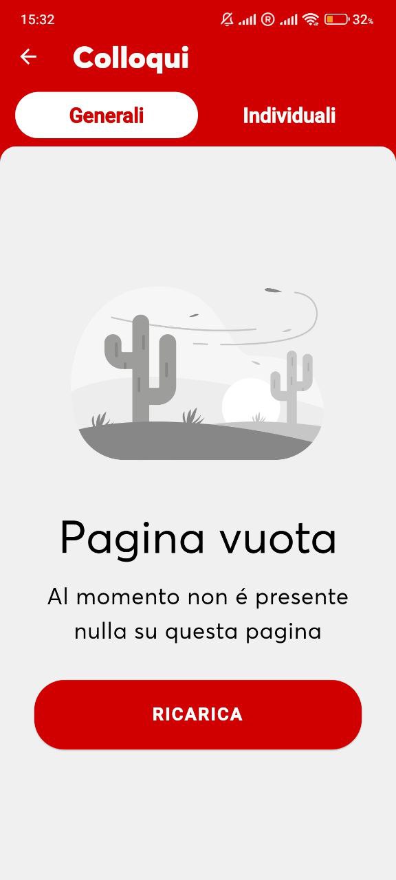 متابعة الغياب والدرجات لطلاب Don Bosco واجهة قسم المقابلات Colloqui في ClasseViva مع خيارات عامة وفردية